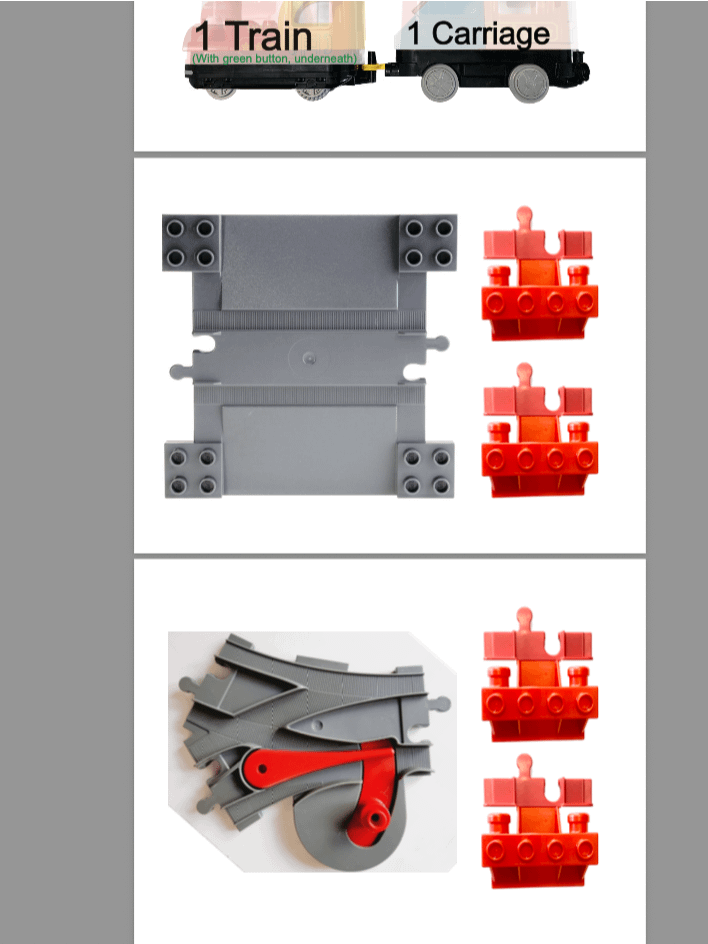 PDF printouts for Lego Coding Express product image (2)