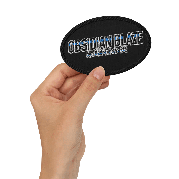 Obsidian Blaze Logo Patch product image (2)