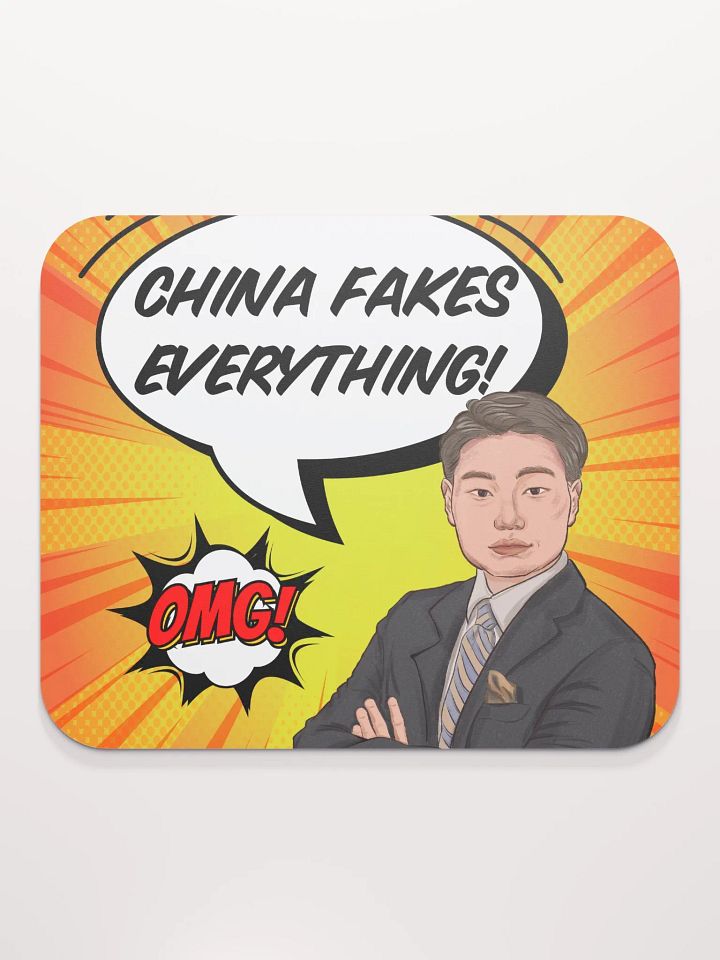 China Fakes Everything Classic Mouse Pad product image (2)
