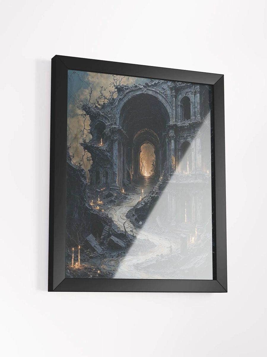 Dark Ruins Framed Print product image (16)