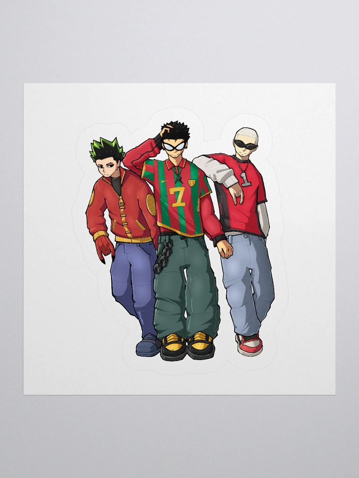 TEAM RED STICKER product image (1)