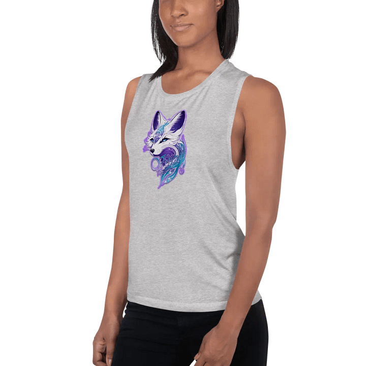 Majestic Purple Vixen Hotwife Vixen Flowy Tank Top product image (10)