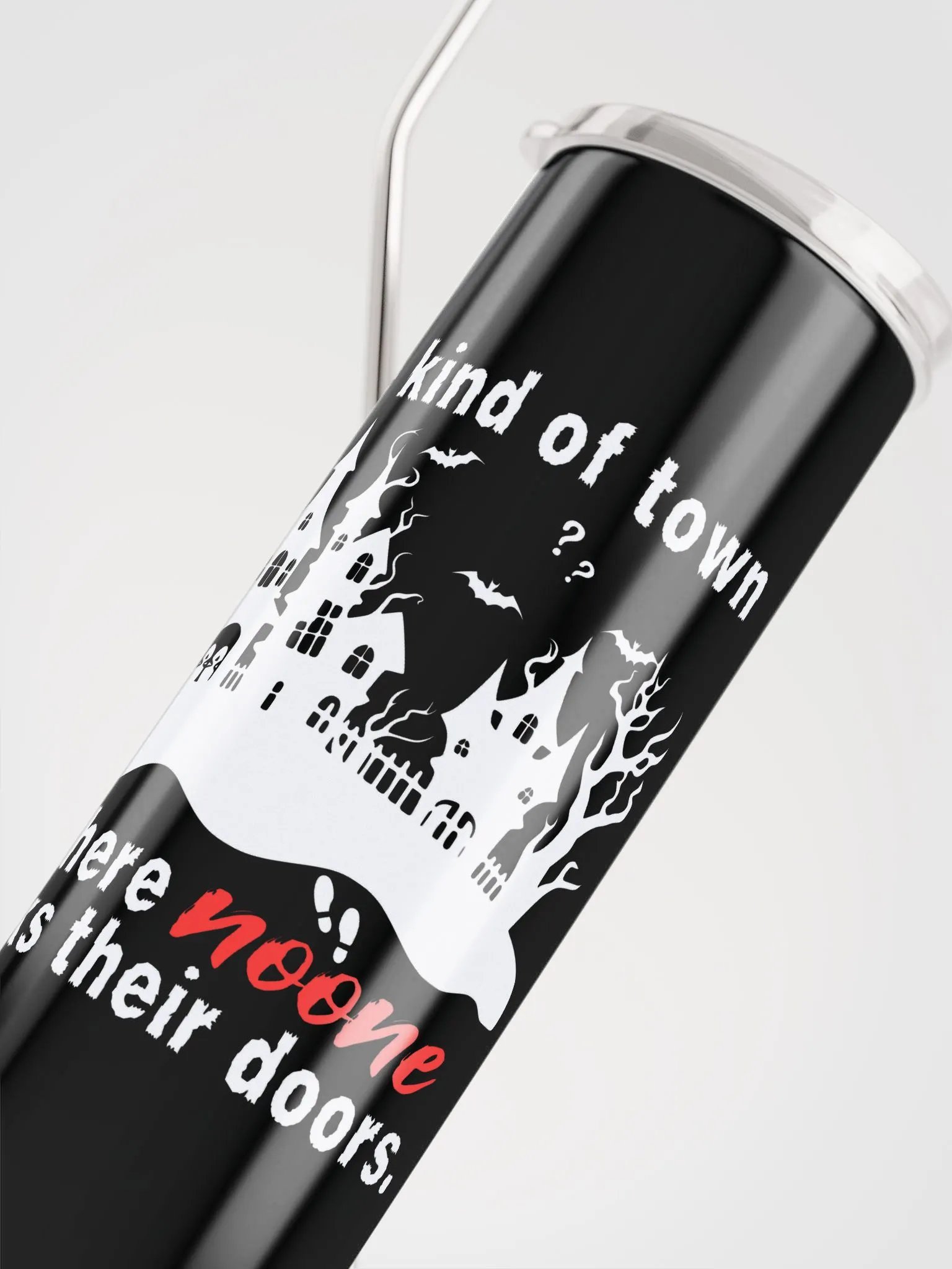 The Kind Of Town Where Noone Locks Their Doors Coffee Tumbler product image (5)