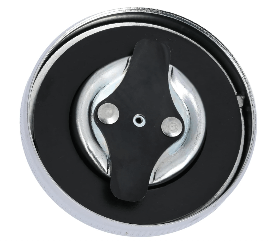 Tankdeckel mit Entlüftungsventil "Simme Ballern", Schwarz/Chrom product image (2)