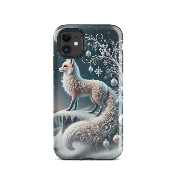 Winter Enchanted Fox iPhone Tough Case – Majestic Snow Guardian product image (24)