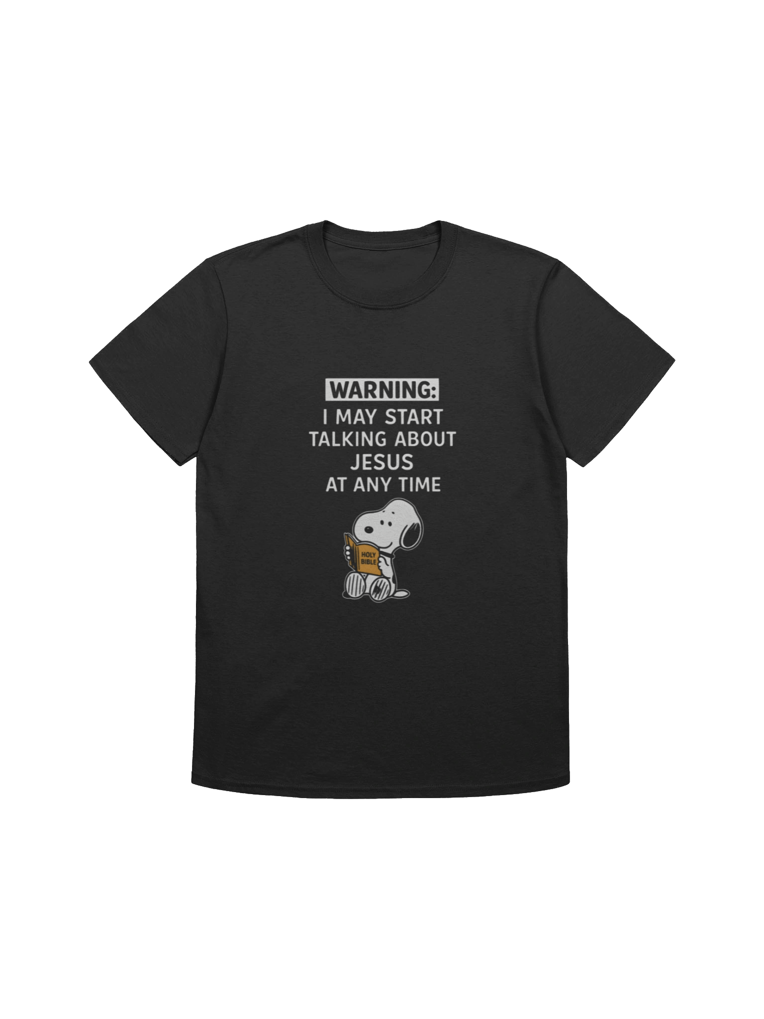 I May Start Talking About Jesus At Any Time Snoopy Shirt product image (1)