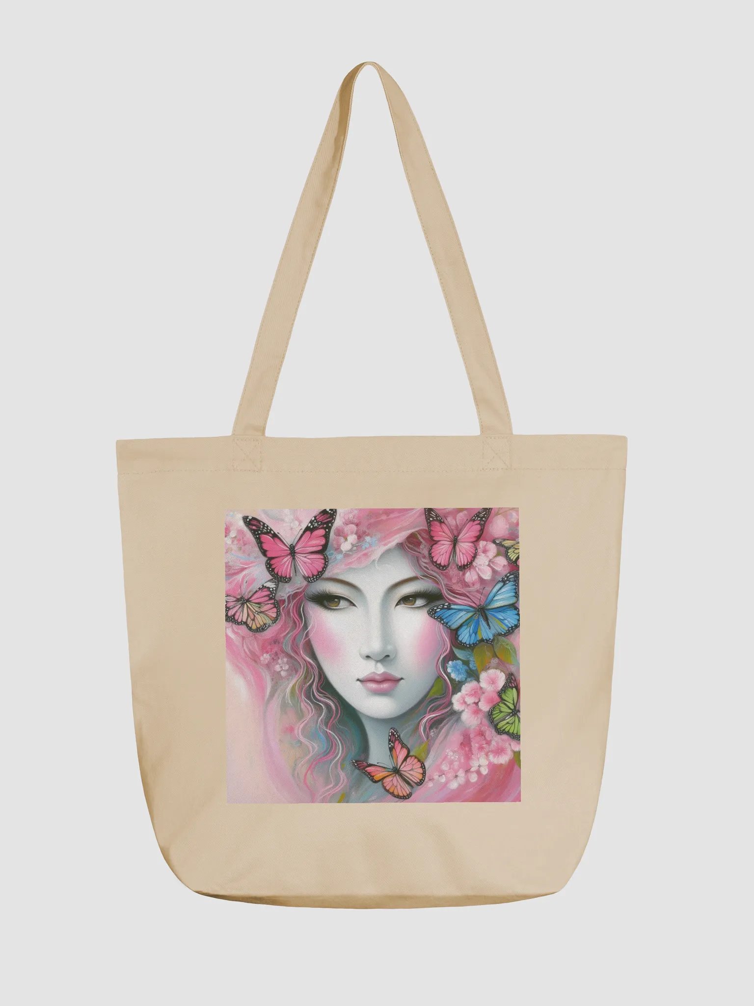 Butterfly and Woman Bag product image (1)