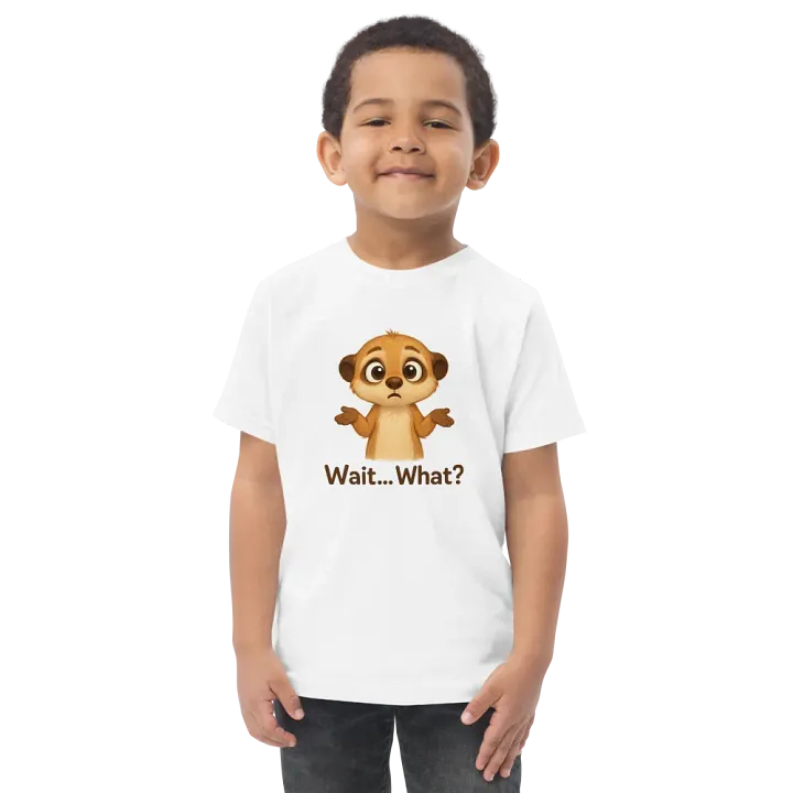 Confused Meerkat Toddler T-Shirt product image (1)