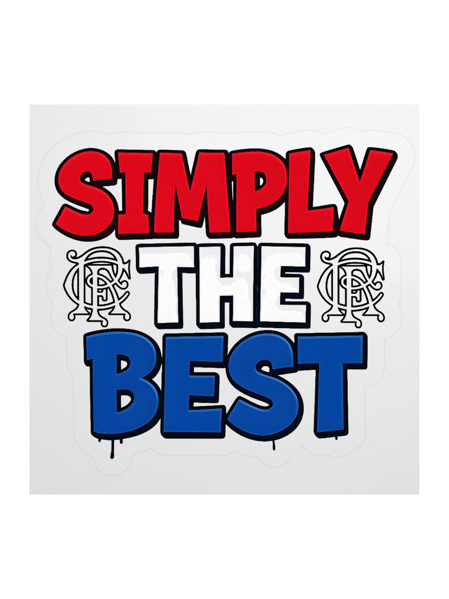UBC "Simply The Best" Sticker product image (2)