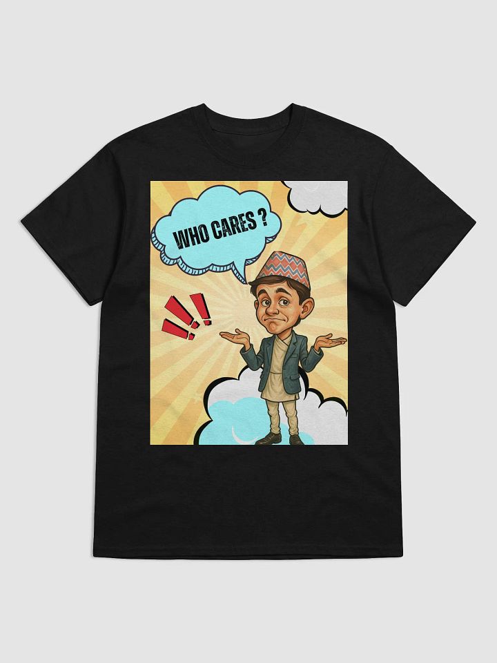 Who Cares? Unisex Streetwear Tee product image (5)