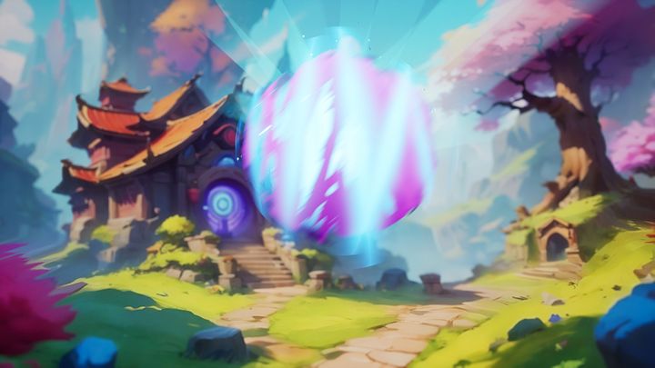 Stylized ORB in Unreal Engine 5.4 Niagara | Download Files product image (2)