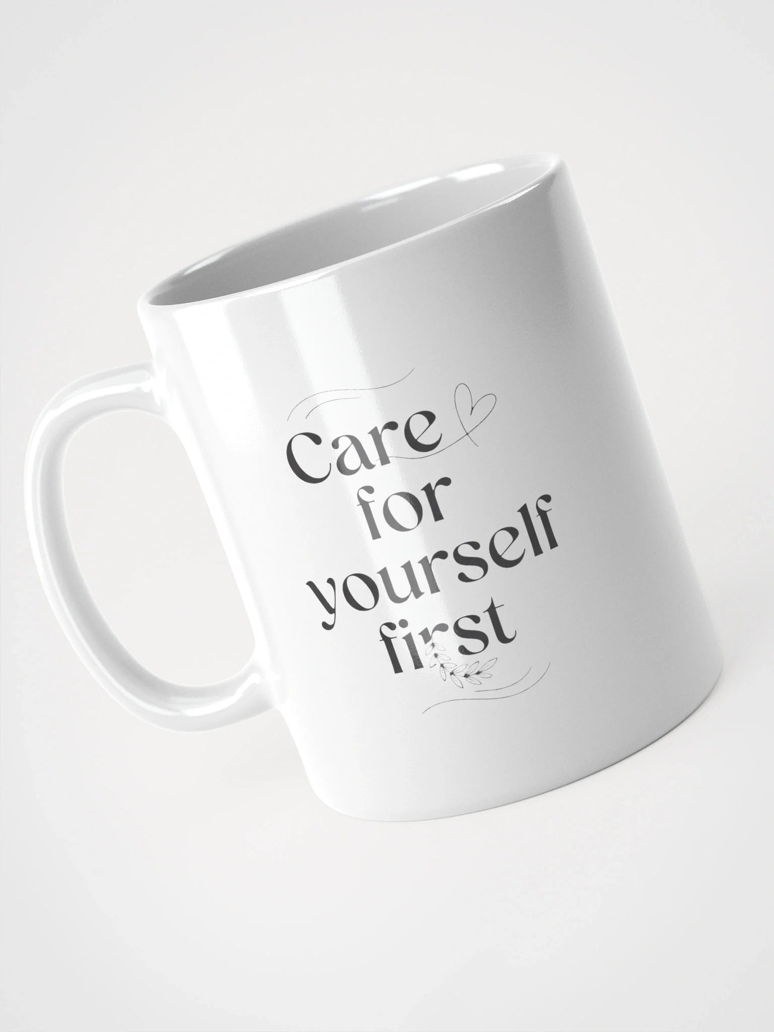 Self-Care Mug – “Care for Yourself First” Inspirational Coffee Mug | Perfect Gift for Wellness & Mindfulness product image (4)