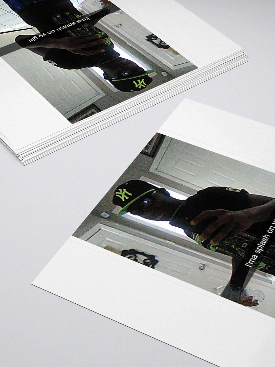Ima Splash On Yo Girl Meme Stickers product image (14)