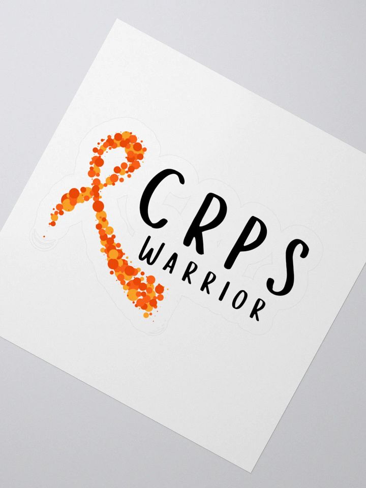 CRPS Warrior Bubble Ribbon Sticker product image (4)