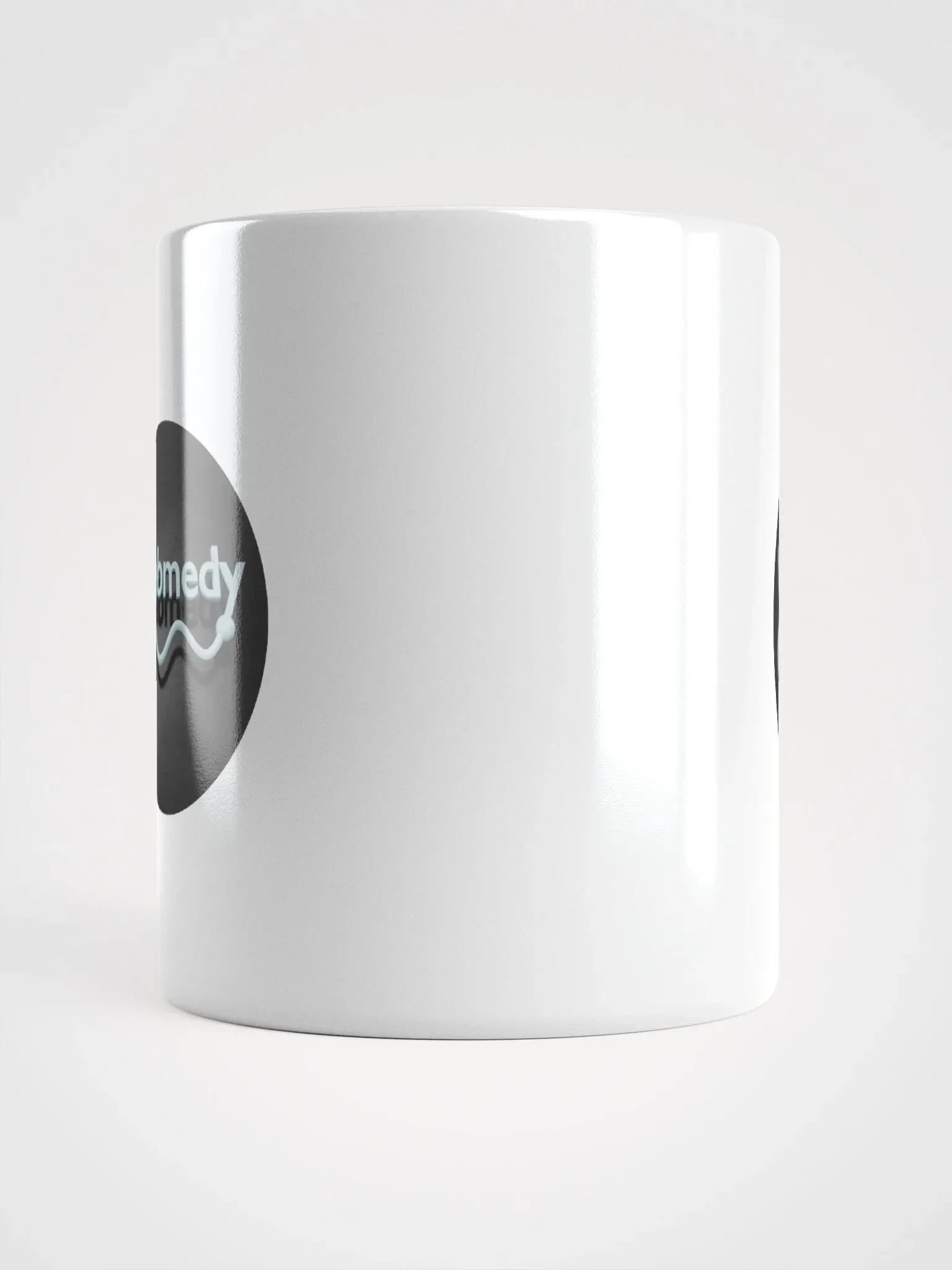 Webmedy White Glossy Mug – Sip Health, Sip Style product image (5)