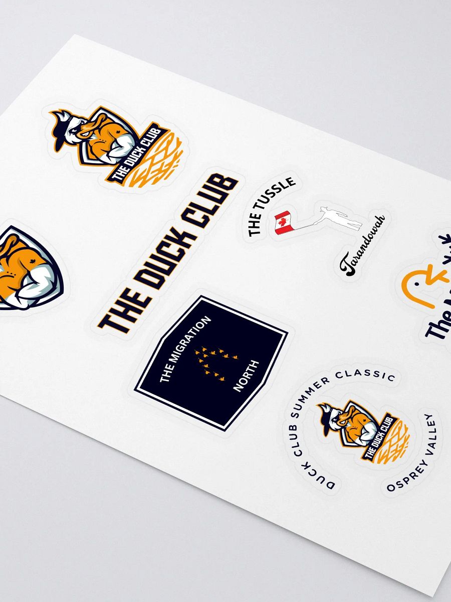 Duck Club Sticker Sheet product image (2)