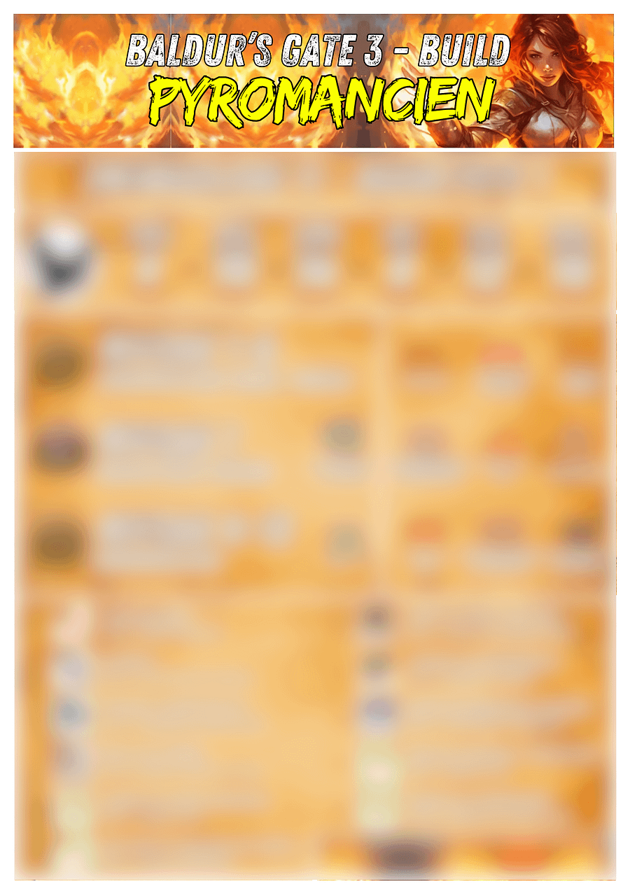 PACK de 20 Builds Baldur's Gate 3 product image (10)