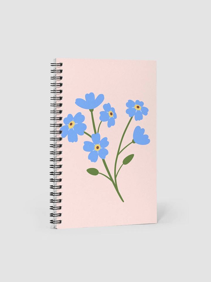 Blooming Delight Spiral Notebook product image (1)