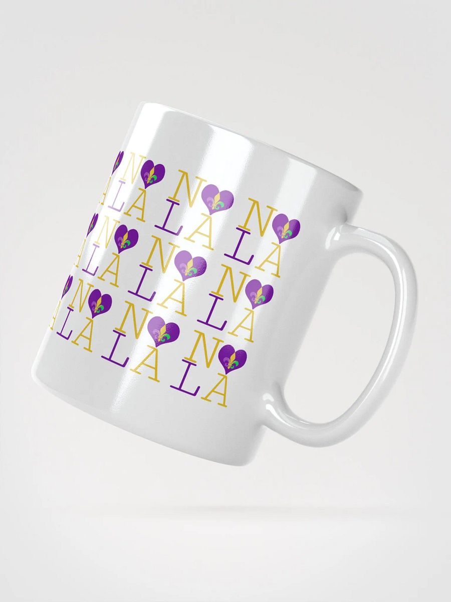 I LOVE NOLA **LEGACY MUG** (MARDI GRAS 3 INFINITY WALL) product image (5)