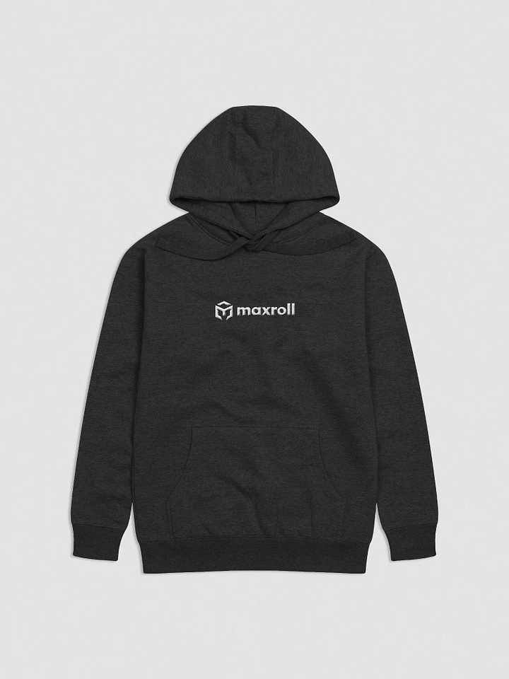 Maxroll Embroidered Hoodie - Black/White product image (1)