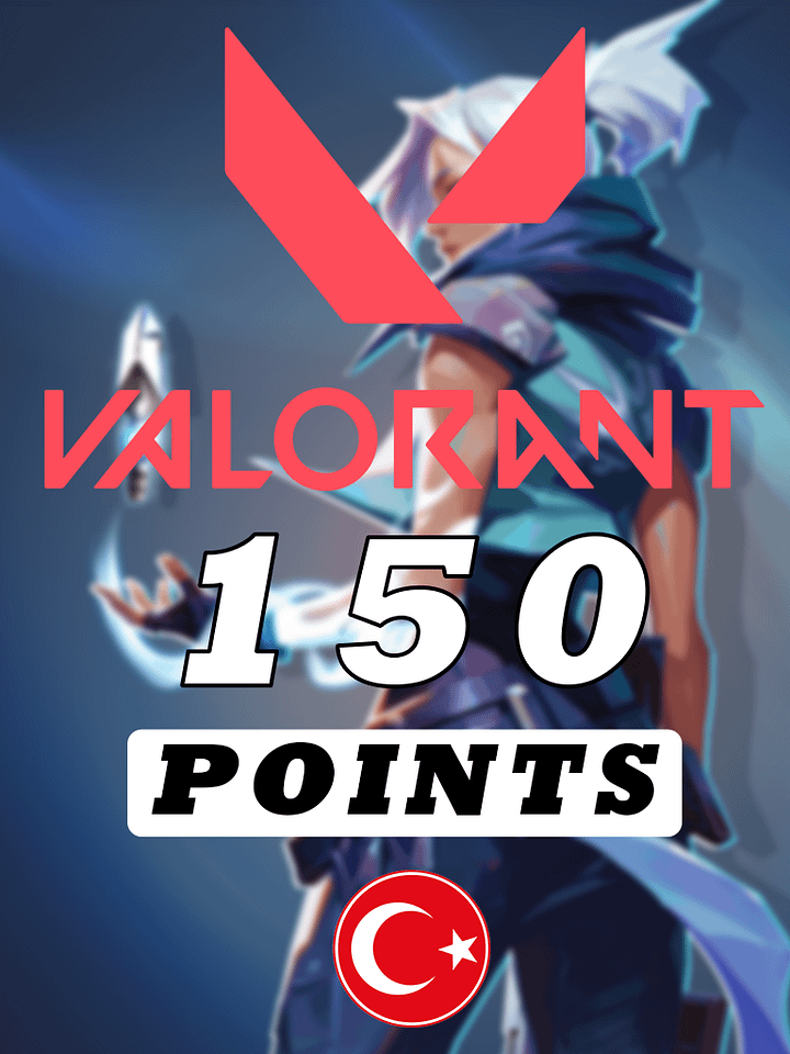 VALORANT Gift Card - 150 Valorant Points Riot Games Key - TURKEY product image (1)