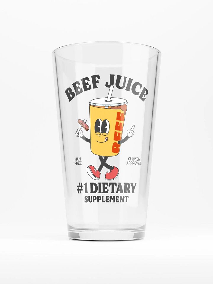 Beef Juice Pint Glass product image (2)
