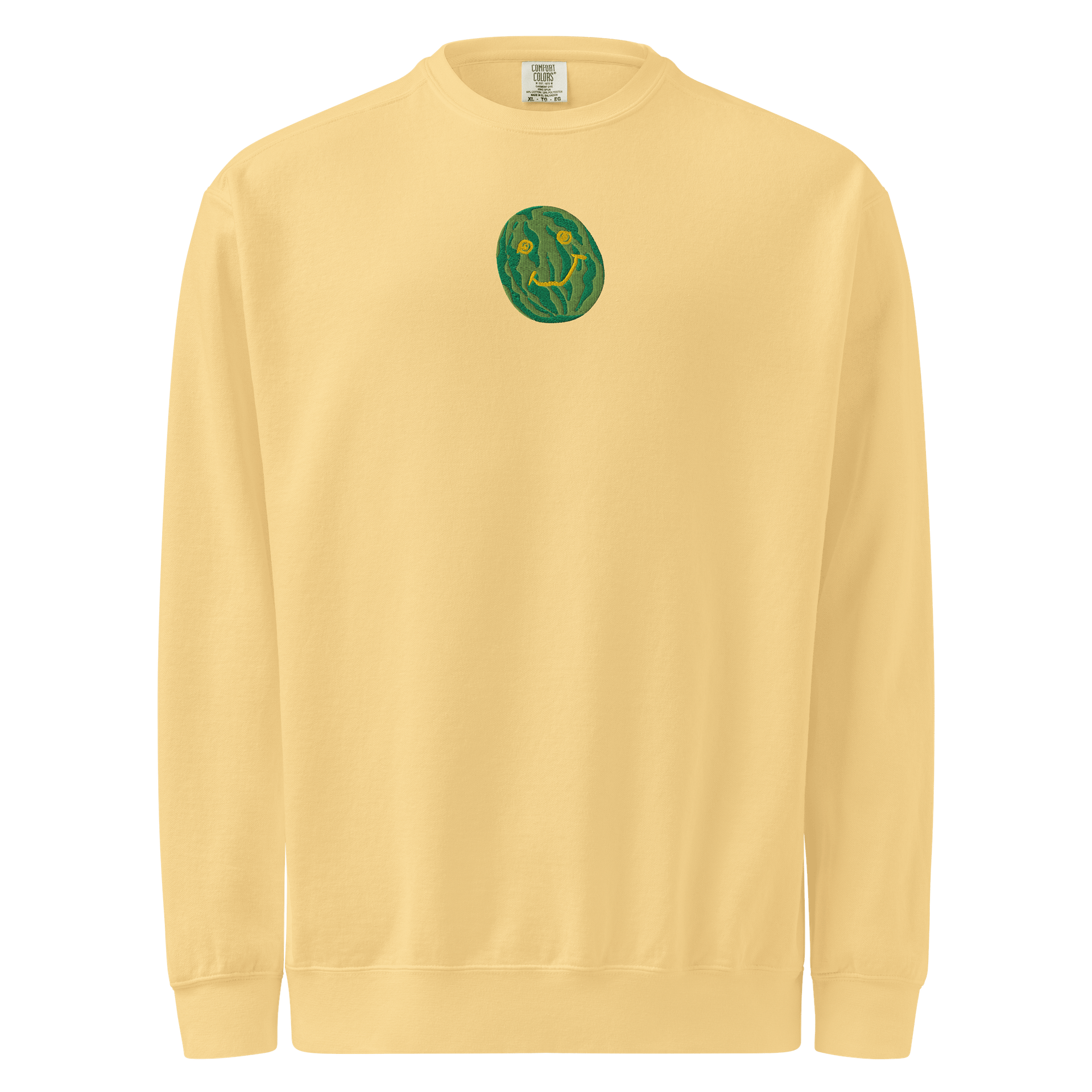 Happy Melon Embroidered Sweater (Unisex) product image (1)