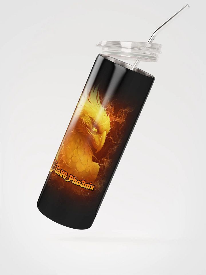 SaVG_Pho3nix Twitch Stainless Steel Tumbler product image (2)
