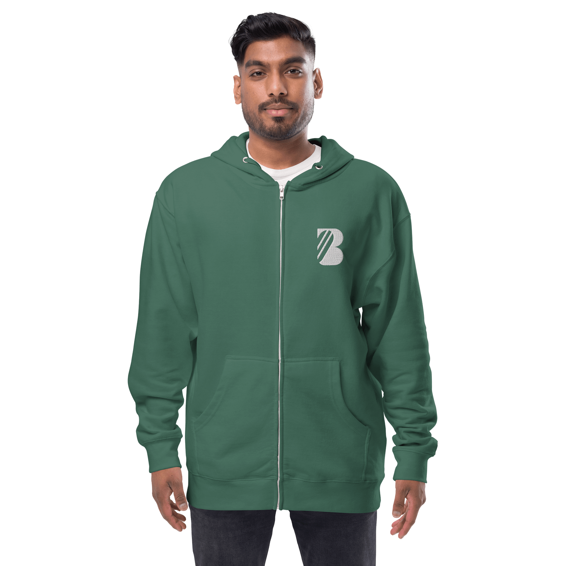 BMcG Zip Up Hoodie | Embroidered Logo product image (3)