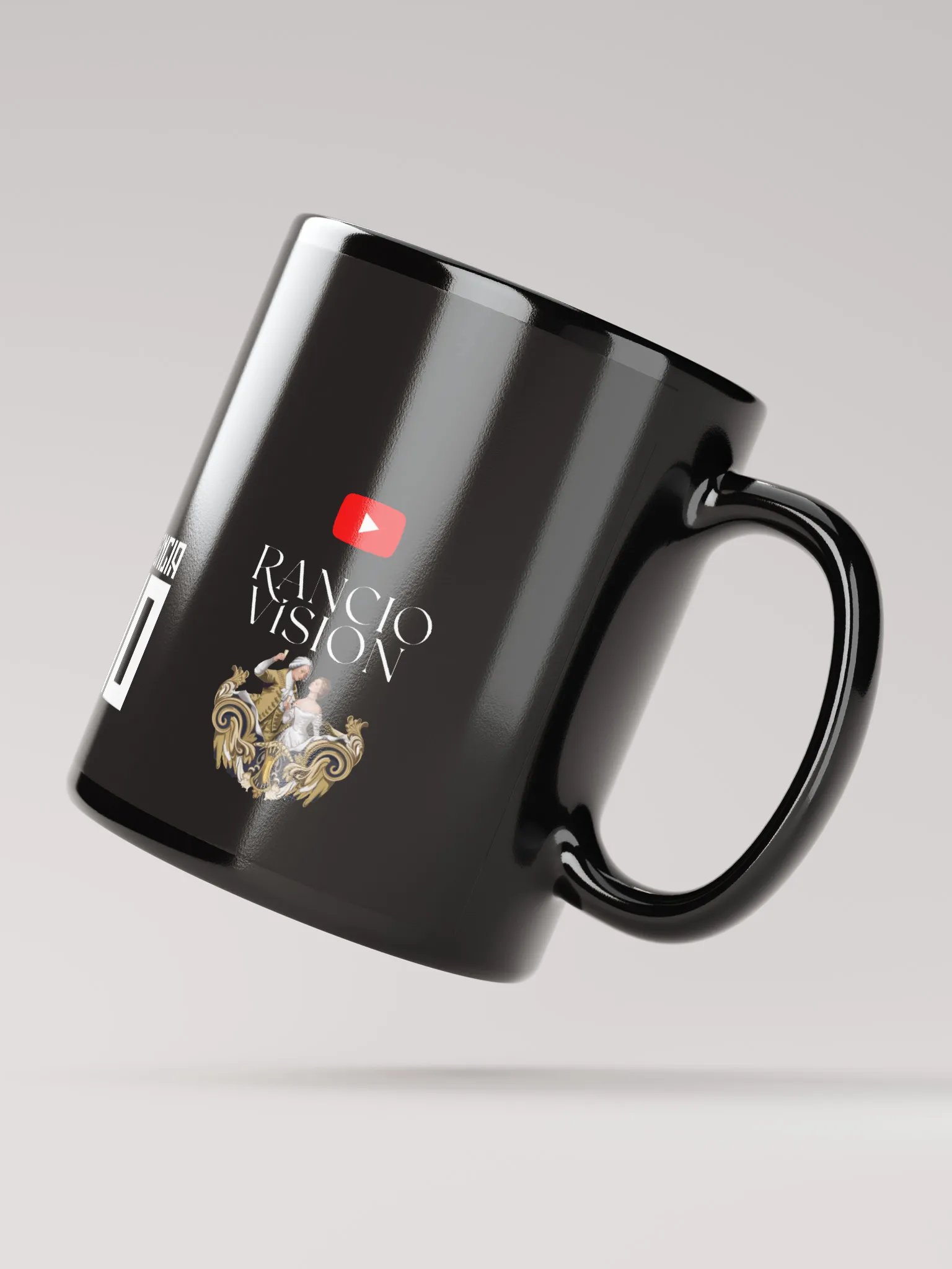 Taza Negra "Alcance Tendencia Studios" – Catálogo de Medios product image (4)