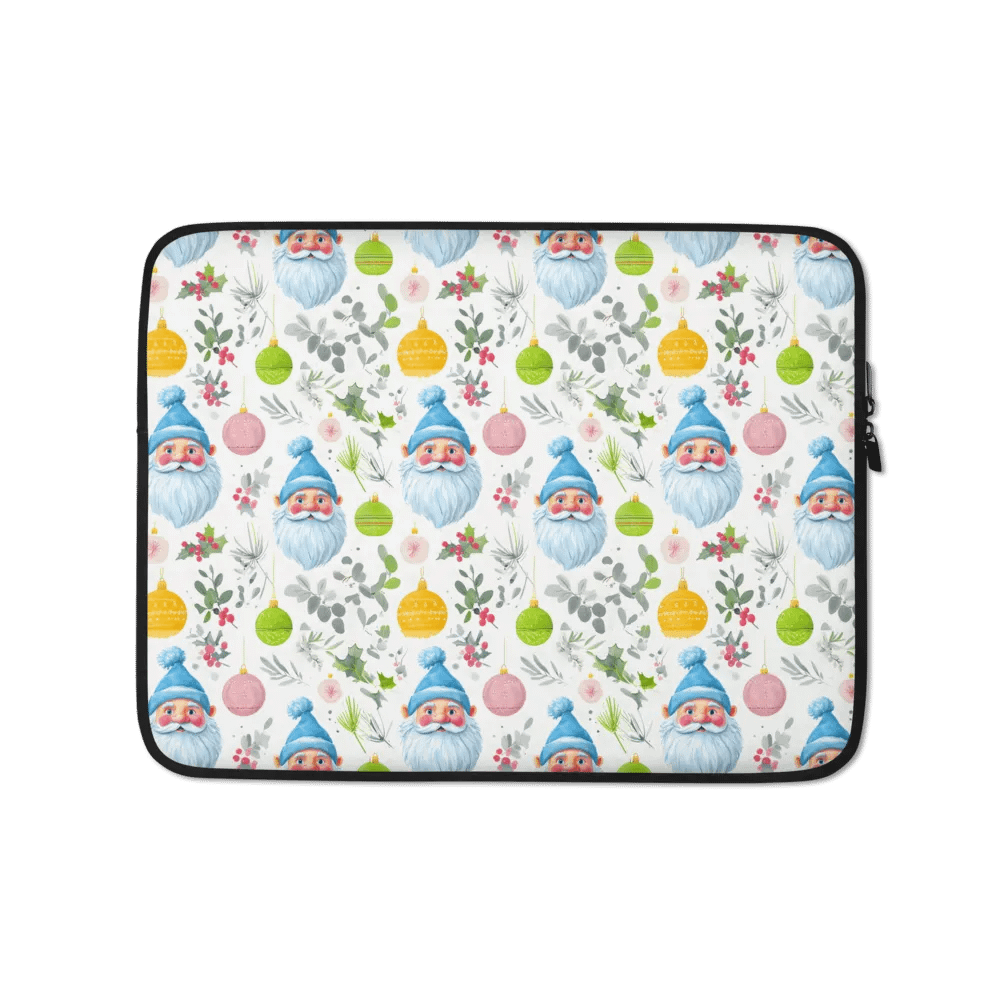 Santa Festive Laptop Sleeve product image (1)