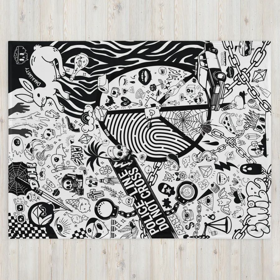 Forensick Throw Blanket product image (5)