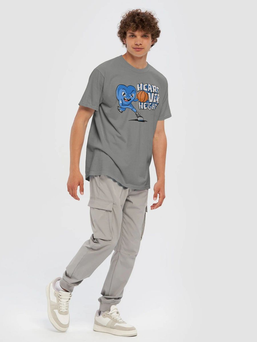 Heart Over Height Basketball T-Shirt in Blue product image (7)