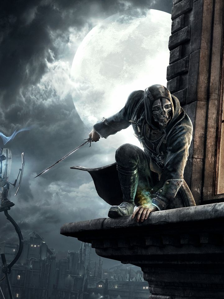 Corvo's Shadowy Infiltration 4K Wallpaper product image (1)