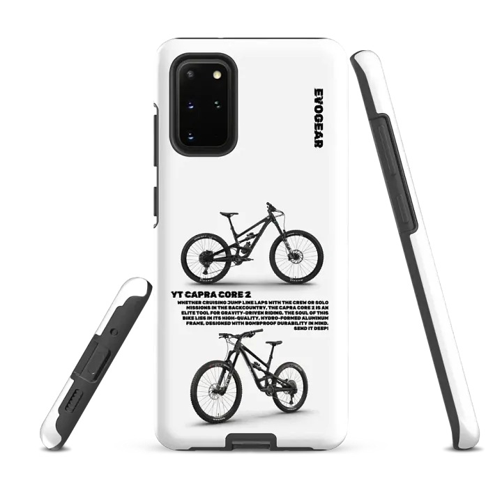 White Capra Core 2 Samsung Case product image (1)