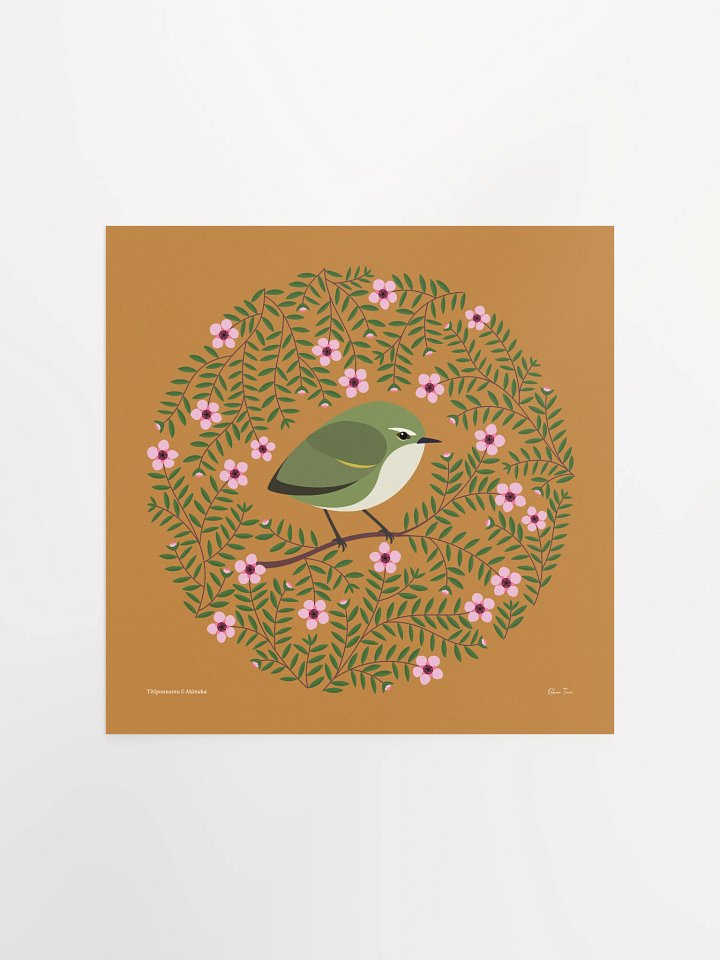 Tītīpounamu in Mānuka Unframed Wall Art product image (4)