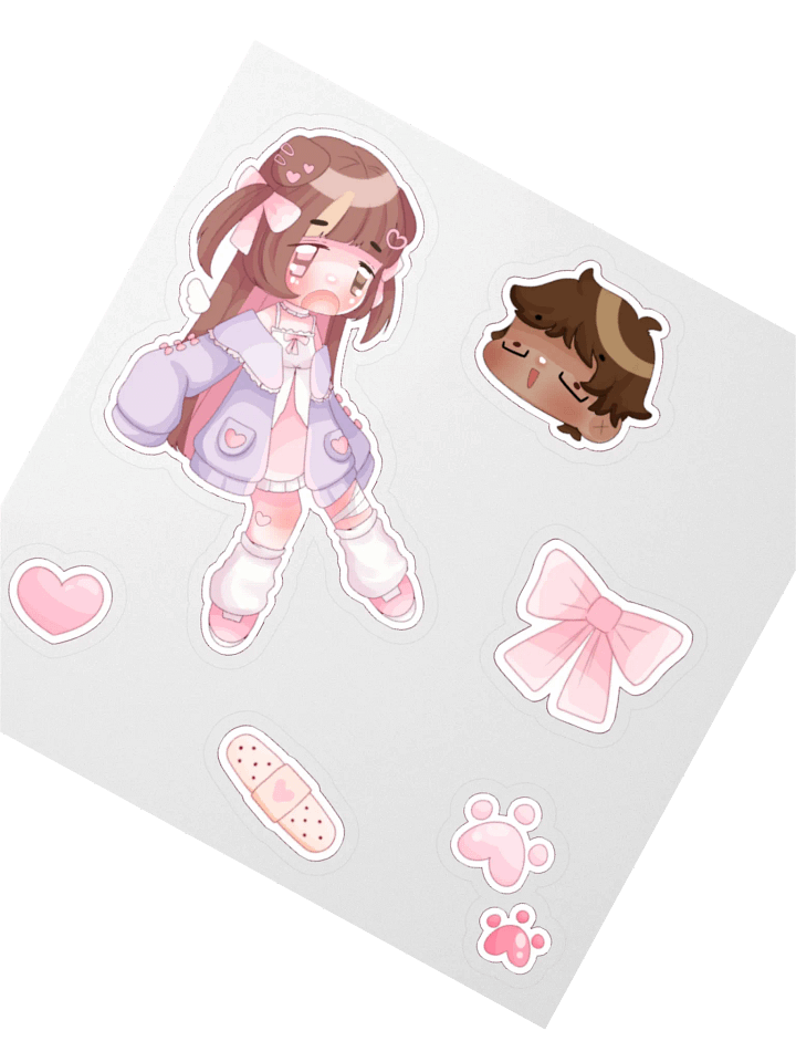 ♡ qhpuppi sticker sheet ♡ product image (3)