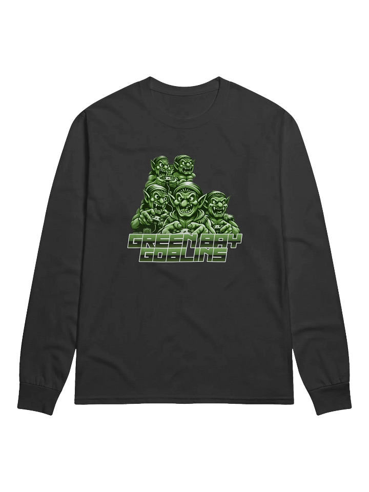 Green Bay Goblins "Gamers" Long Sleeve Tee product image (1)