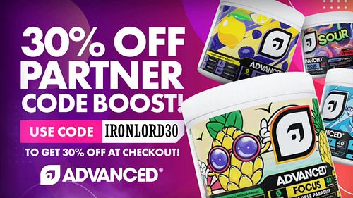 LORDS! Its time to ADVANCE the Line for Health w/ @advancedgg !  Use Special Code 'IRONLORD30' for 30% OFF thru June 23 on Fo...