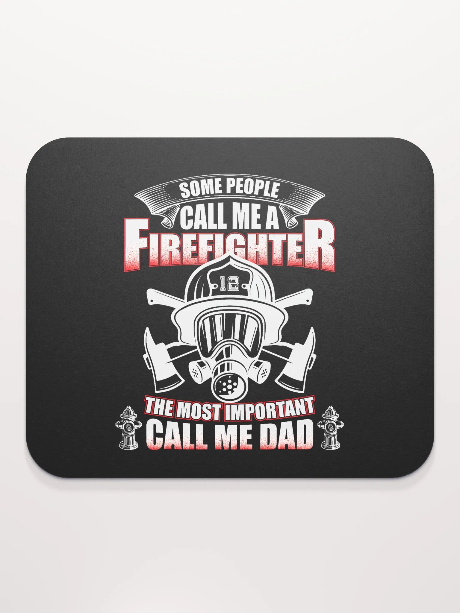 Firefighter Dad - Mouse Pad product image (2)