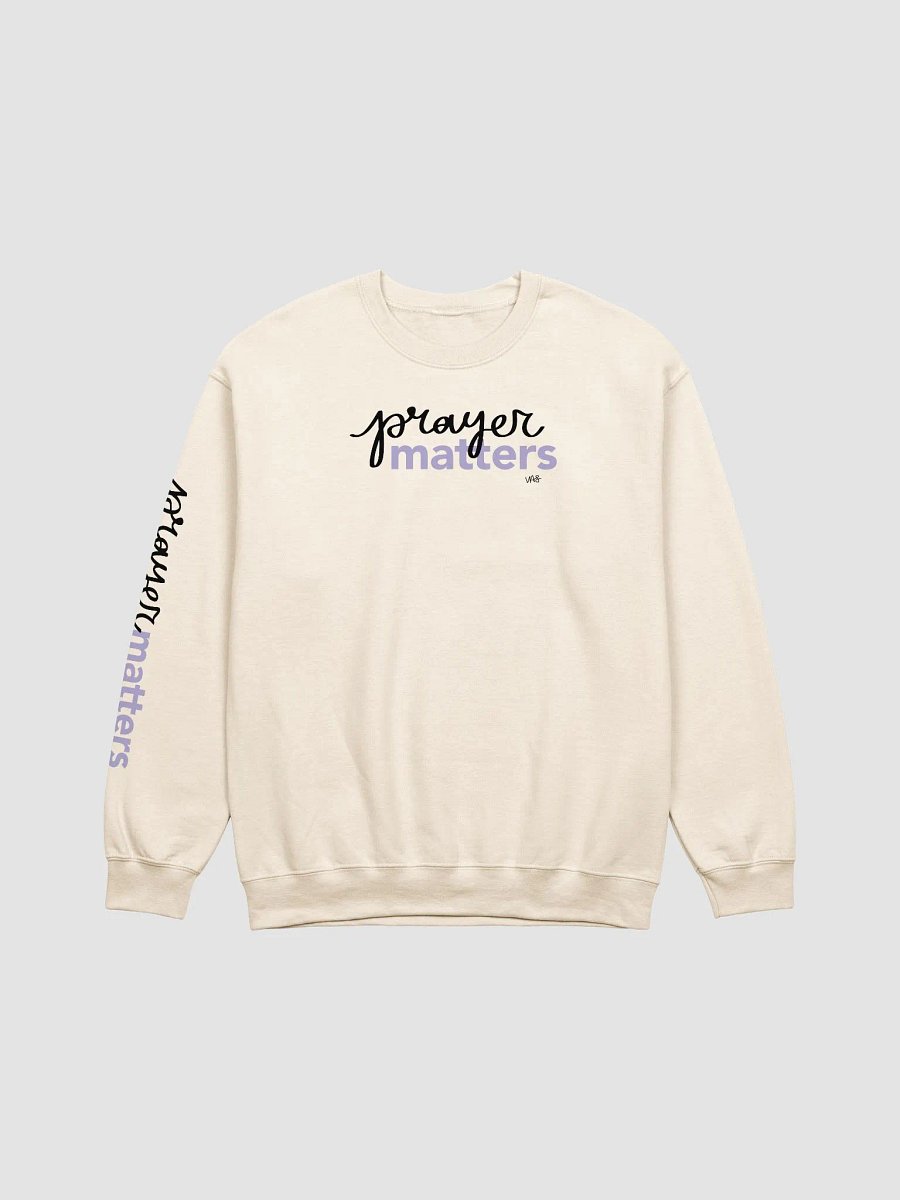 Prayer Matters (Gildan Classic Crewneck Sweatshirt) product image (21)
