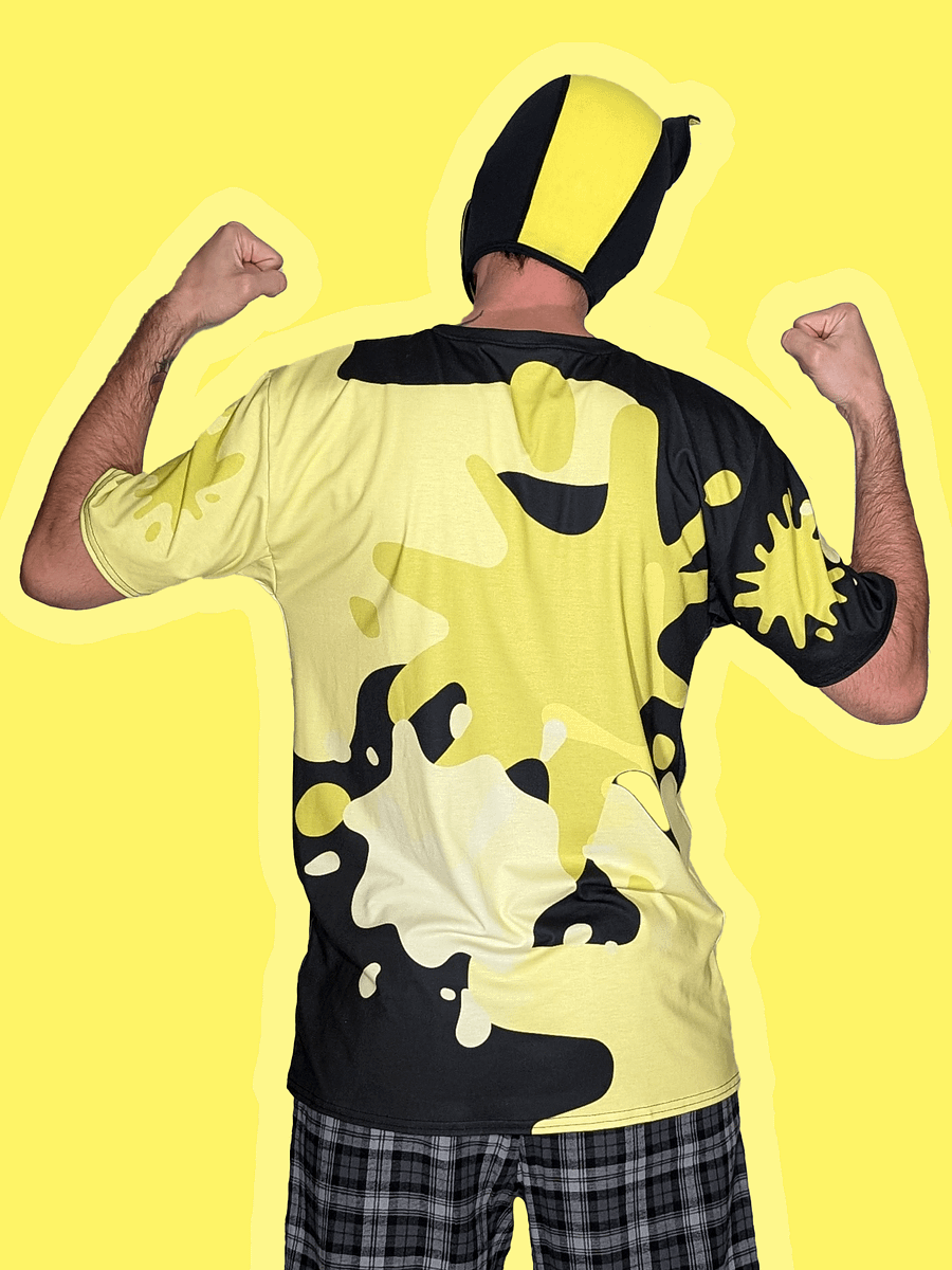 Chaos Splatter Shirt - Yellow product image (3)