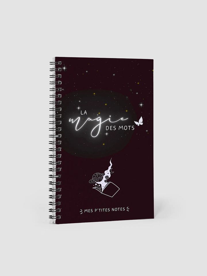Cuaderno de escritor «La magie des mots» product image (1)