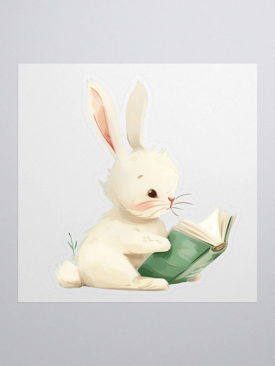 Sticker Lapin Blanc product image (1)