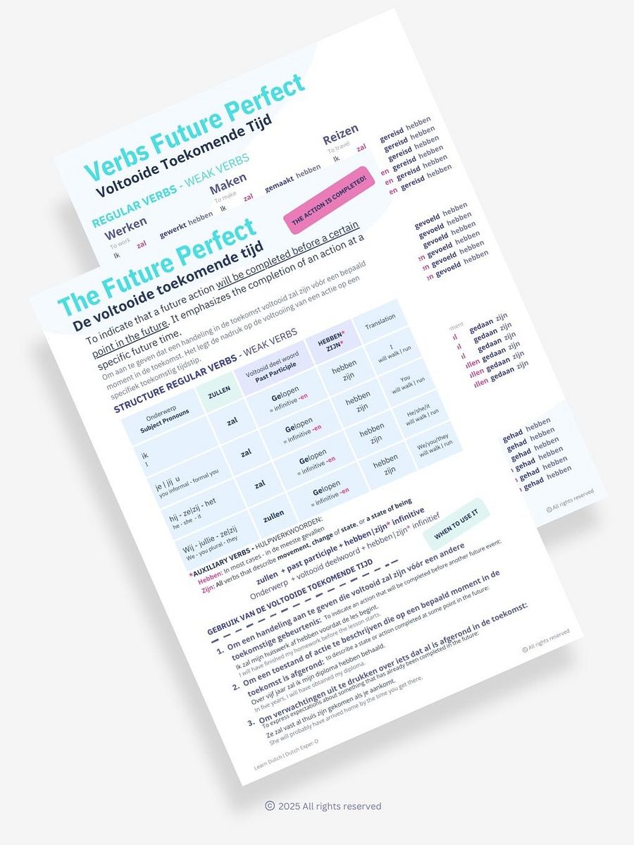 The Future Perfect Tense product image (2)