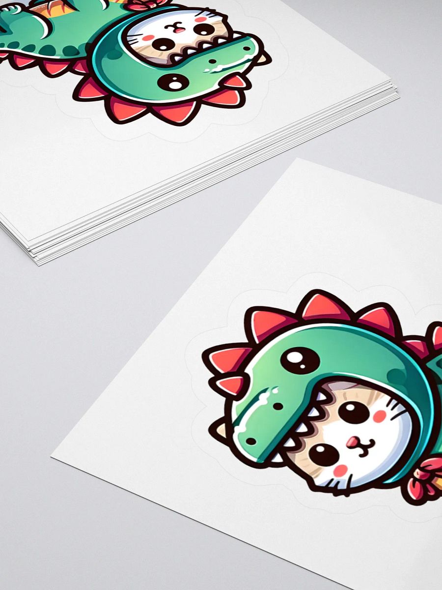 Dino Cat Sticker product image (11)