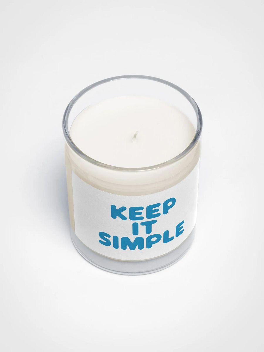 Keep It Simple Candle product image (3)