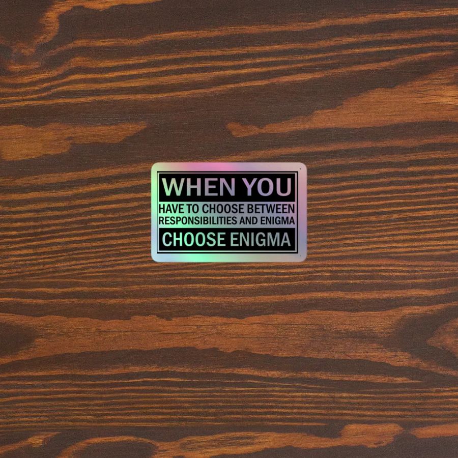 ENIGMA sticker product image (5)
