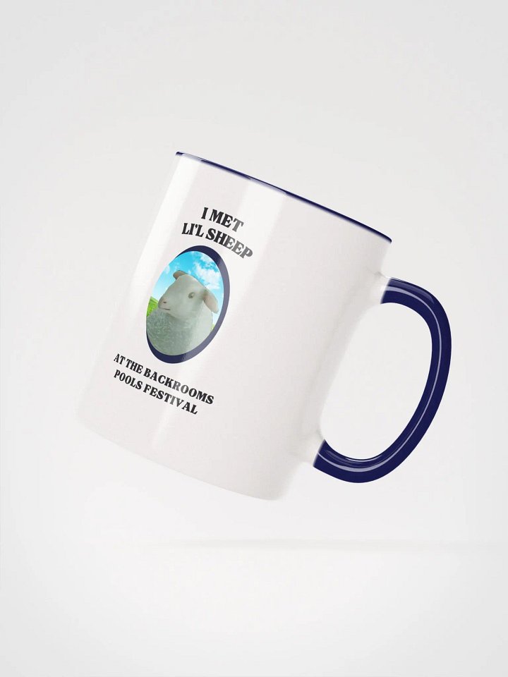 I Met Li'l Sheep at the Backrooms POOLS Festival Mug product image (2)