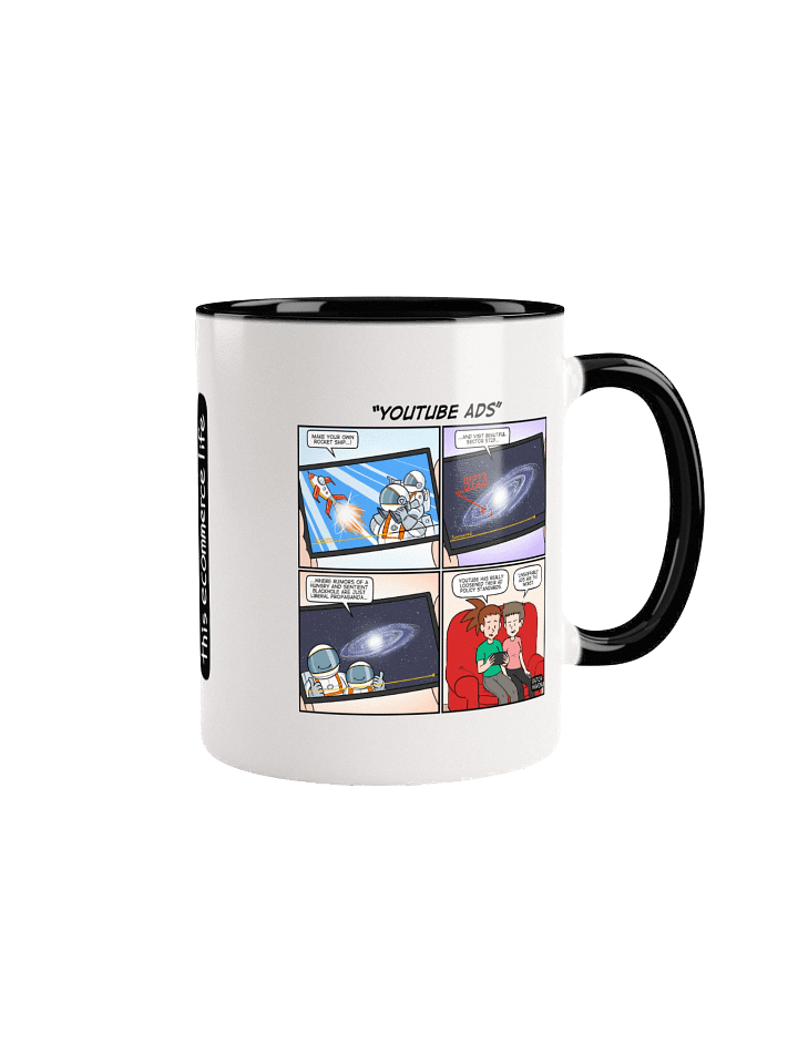 "YouTube ads" mug product image (2)